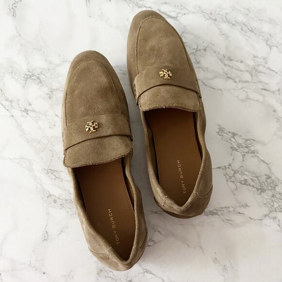 Tory Burch River Rock Suede Ballet Loafers women’s Size 9 excellent condition - Picture 2 of 12